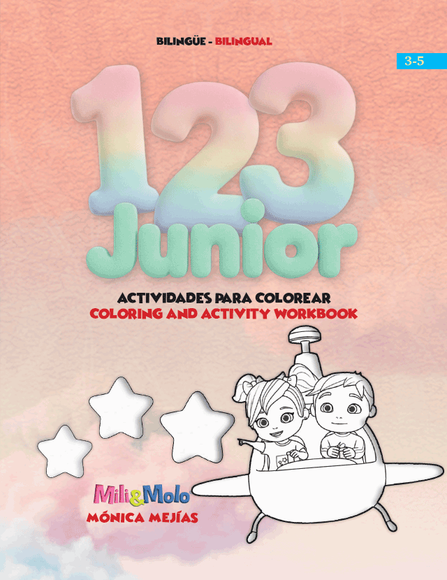 123 Junior – Coloring Workbook