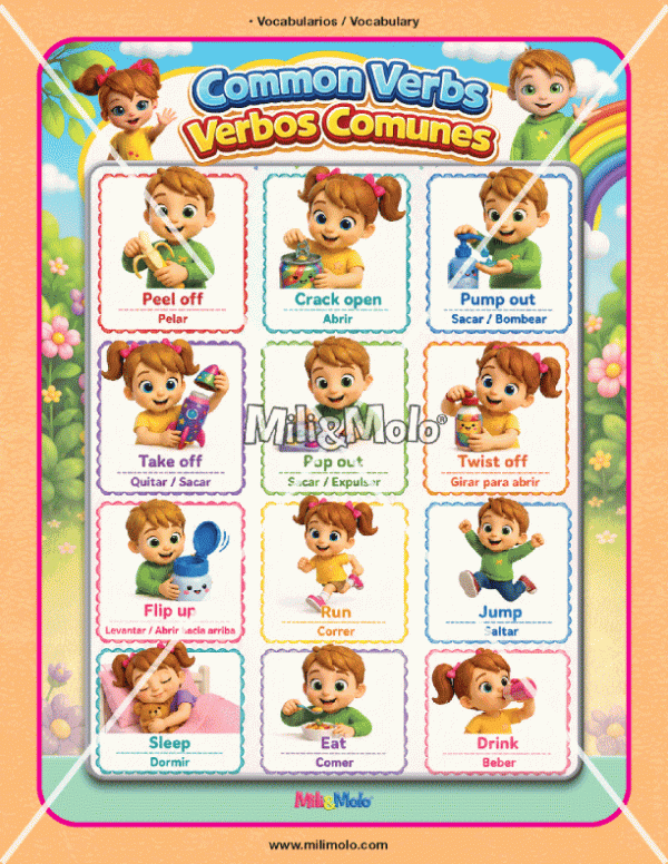 CHART_COMMON VERBS
