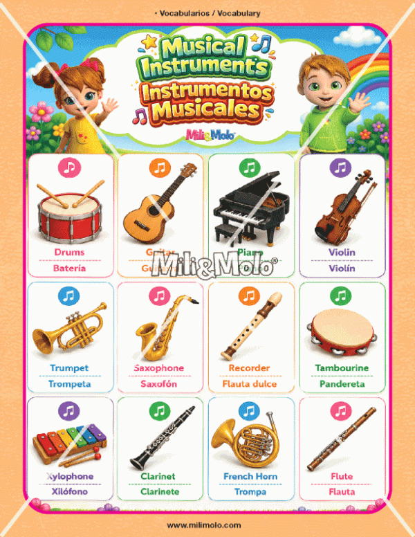 CHART_MUSICAL INSTRUMENTS