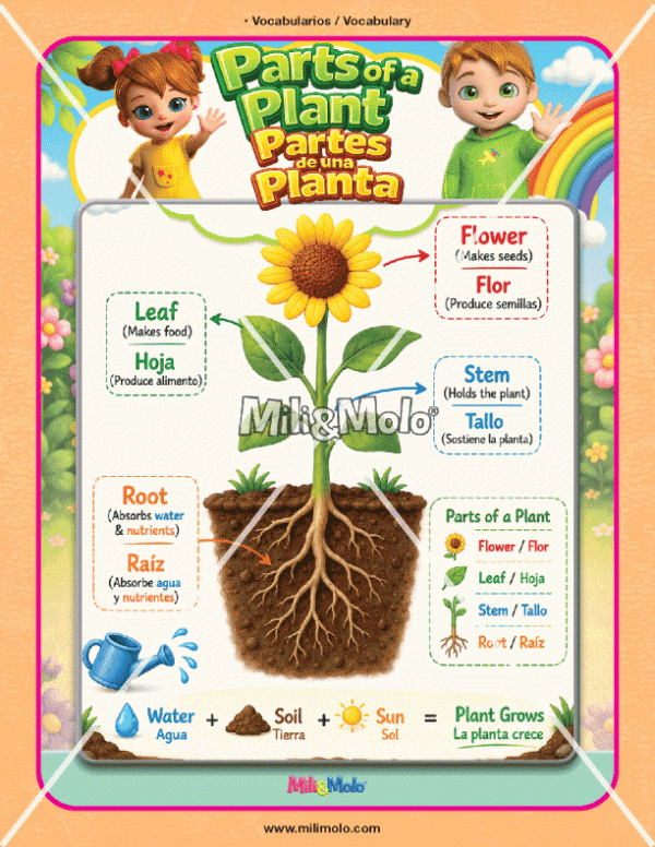 CHART_PARTS OF PLANTS